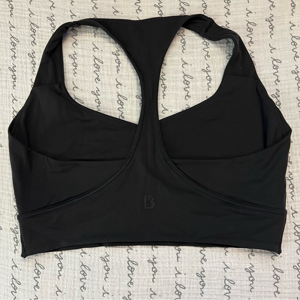 Buffbunny Onyx Black Collagen Sports Bra Size XL - Picture 2 of 3